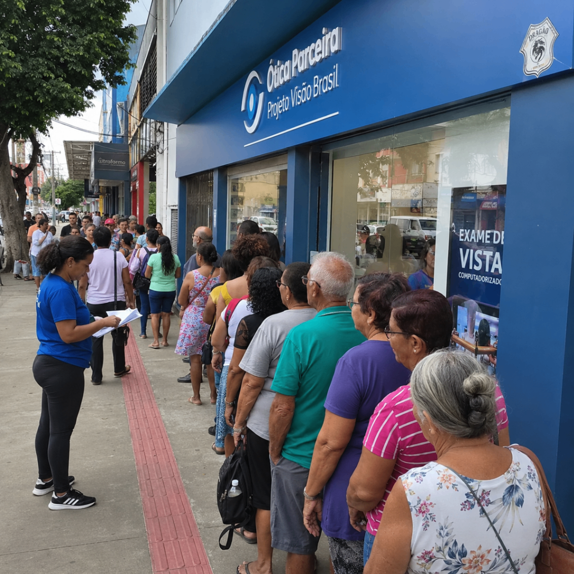 Atendimento na região